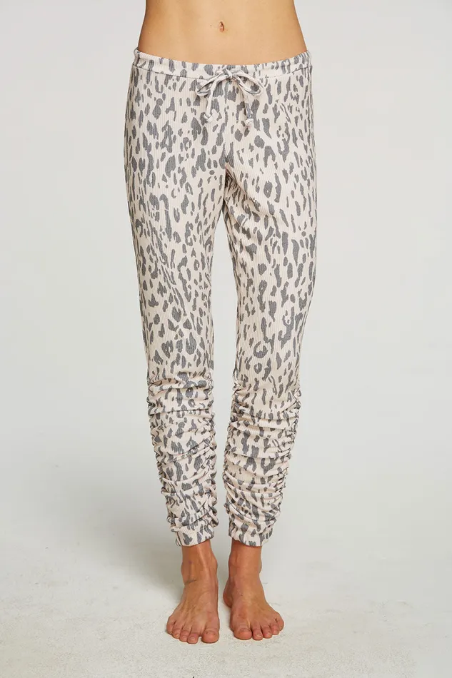 Bottoms Chaser Brand Womens Rpet Love Rib Shirred Jogger