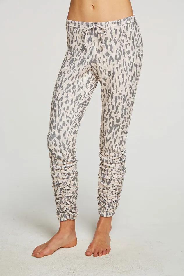 Bottoms Chaser Brand Womens Rpet Love Rib Shirred Jogger