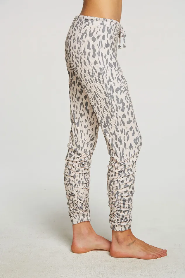 Bottoms Chaser Brand Womens Rpet Love Rib Shirred Jogger