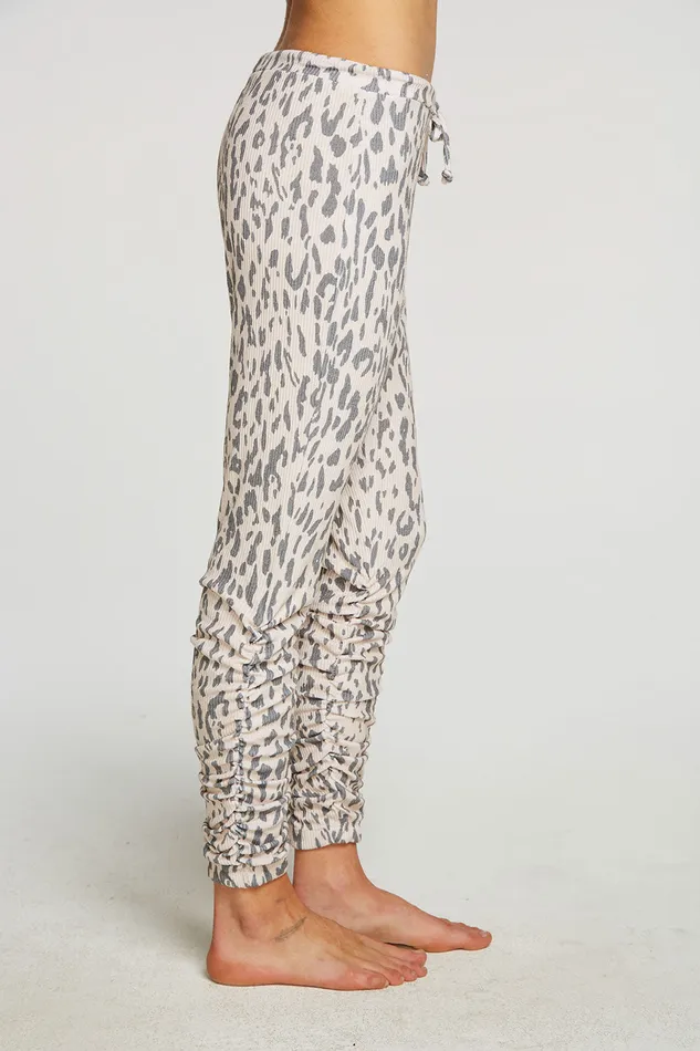 Bottoms Chaser Brand Womens Rpet Love Rib Shirred Jogger