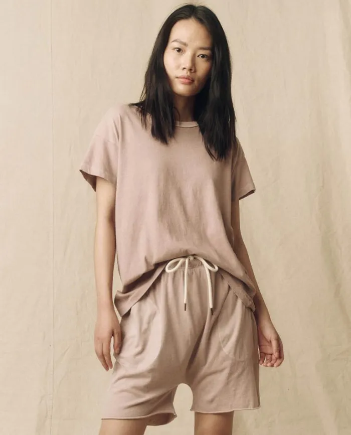 Bottoms Women039s The Great The Jersey Jogger Short Soft Lilac
