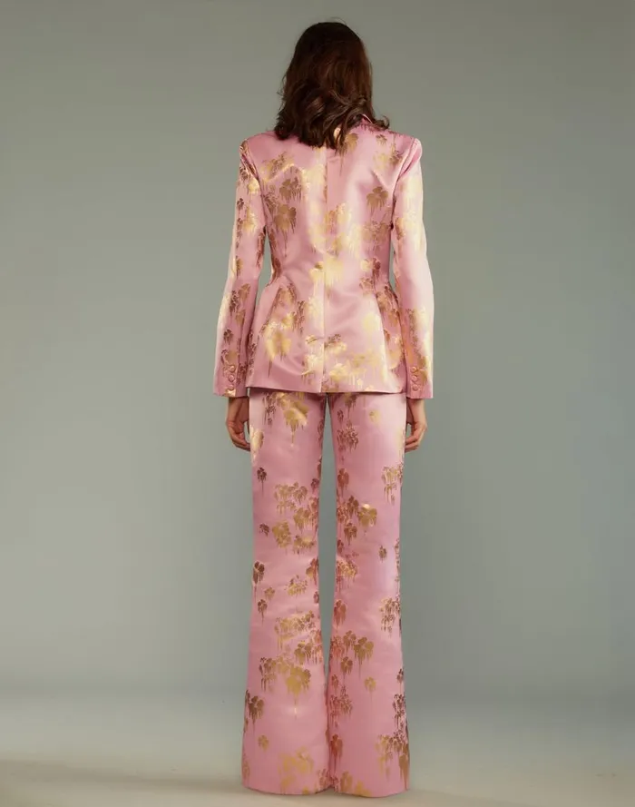 Bottoms Women Cynthia Rowley Dripping In Gold Pants