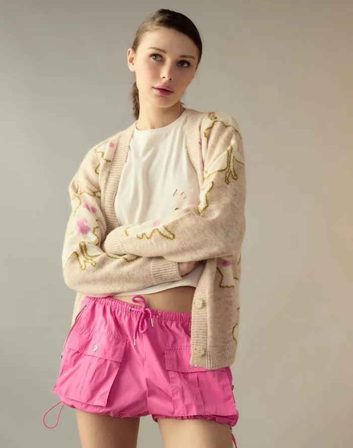 Bottoms Women Cynthia Rowley Nylon Cargo Shorts