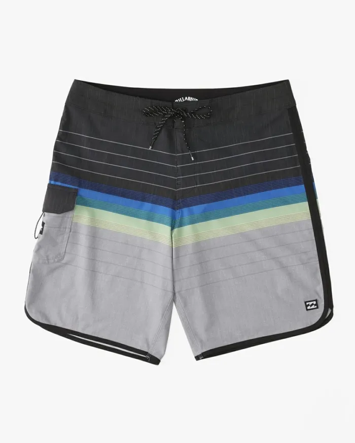 Boy039s 73 Pro Performance 16034 Boardshorts Grey MenKids Billabong Side Pockets