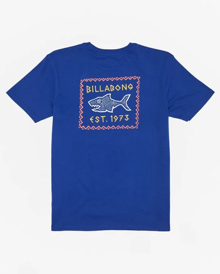 Boy039s Sharky TShirt Cobalt MenKids Billabong TShirts