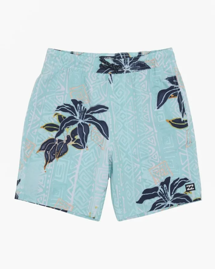 Boy039s Sundays Layback Boardshorts Foam MenKids Billabong Side Pockets