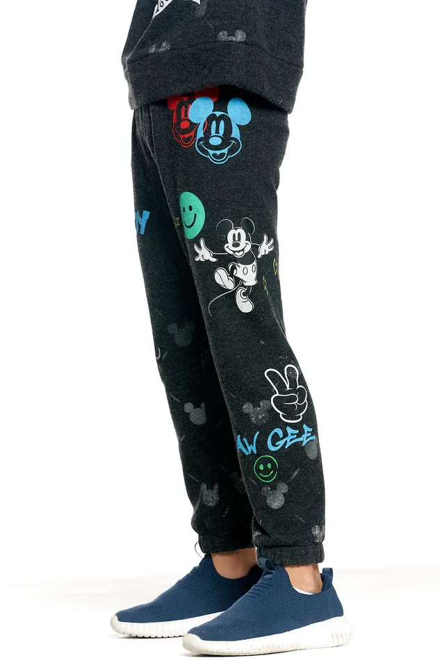 Boys Bottoms Chaser Brand Mickey Mouse Mickey Mash Up Pants Boys Bottoms Chaser Brand Mickey Mouse Mickey Mash Up Pants