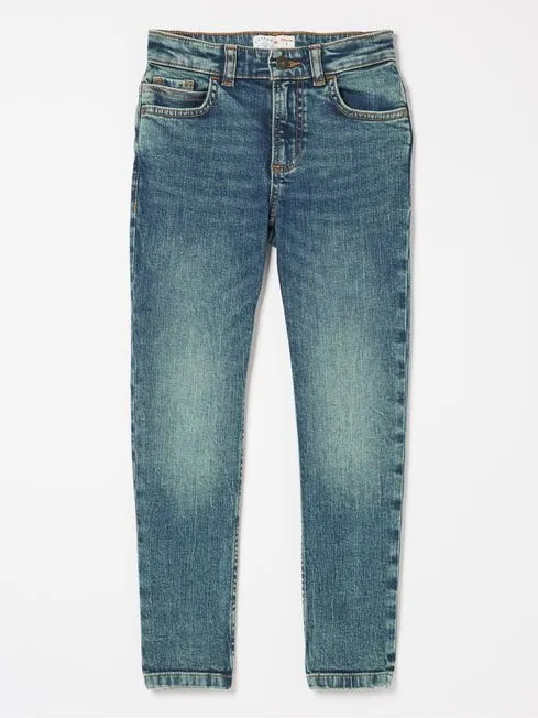 Boys Fatface Pants Jeans and Joggers Blue Slim Seth Washed Jeans Boys Fatface Pants Jeans and Joggers Blue Slim Seth Washed Jeans