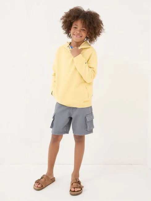 Boys Fatface Sweatshirts and Hoodies Yellow VW Popover Hoodie