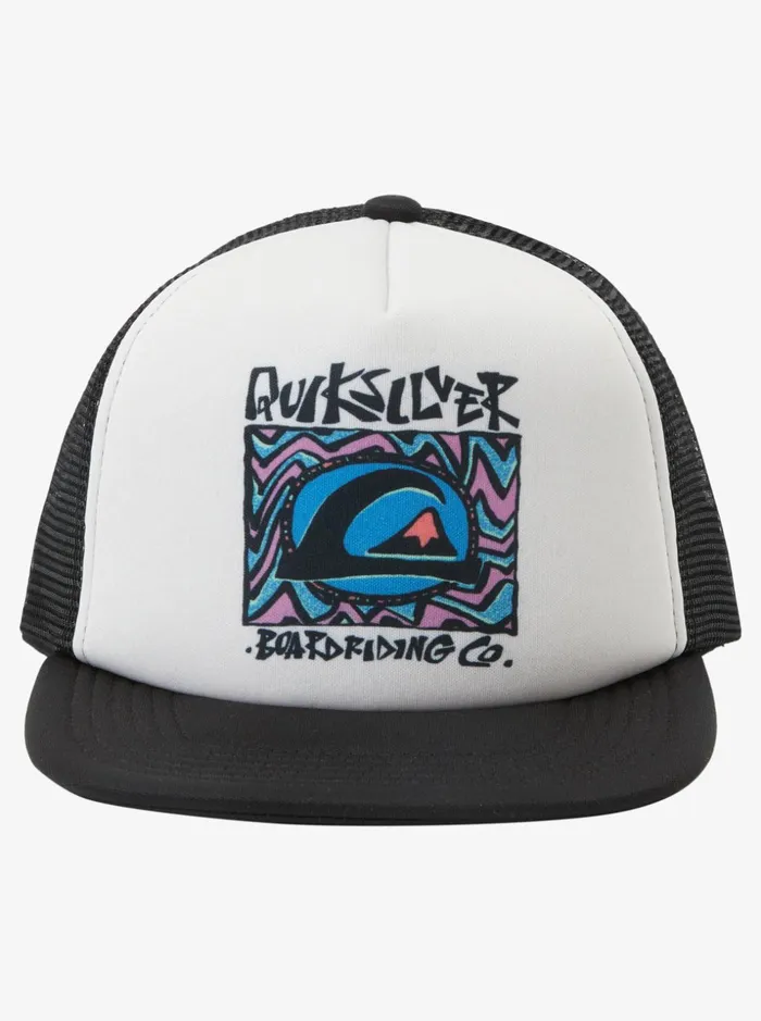 Boys Quiksilver Hats Boy039s 27 Town Hero Trucker Hat Birch Boys Quiksilver Hats Boy039s 27 Town Hero Trucker Hat Birch