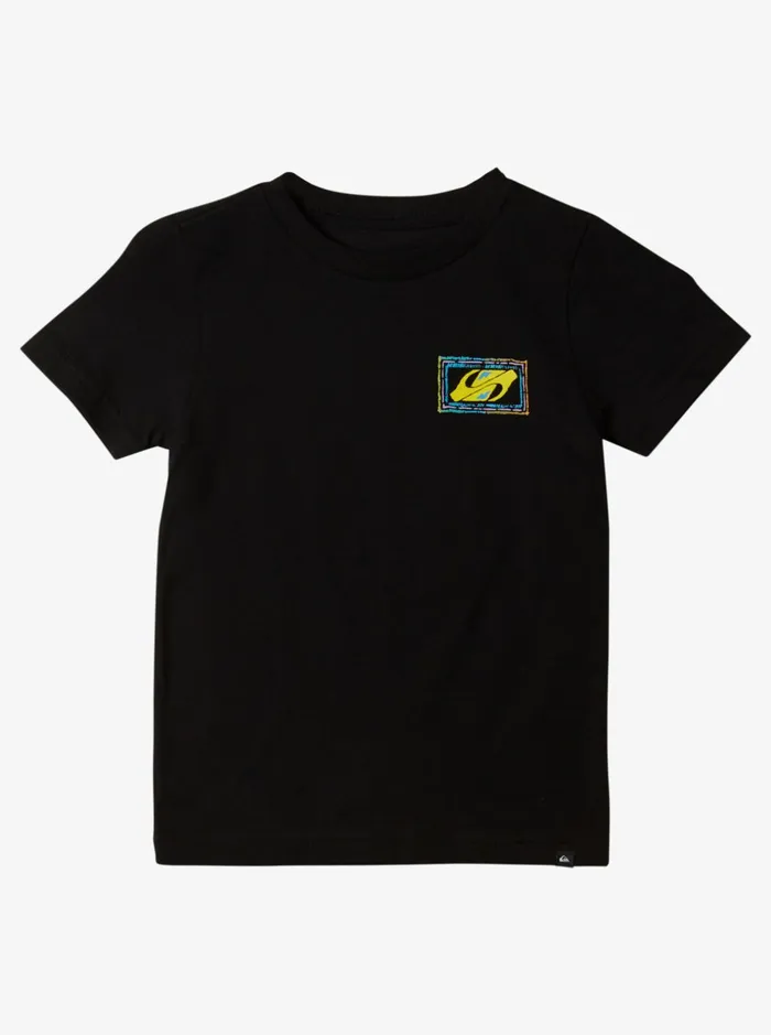 Boys Quiksilver Tees Boy039s 27 Echoed Beat TShirt Black