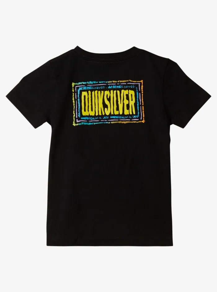 Boys Quiksilver Tees Boy039s 27 Echoed Beat TShirt Black