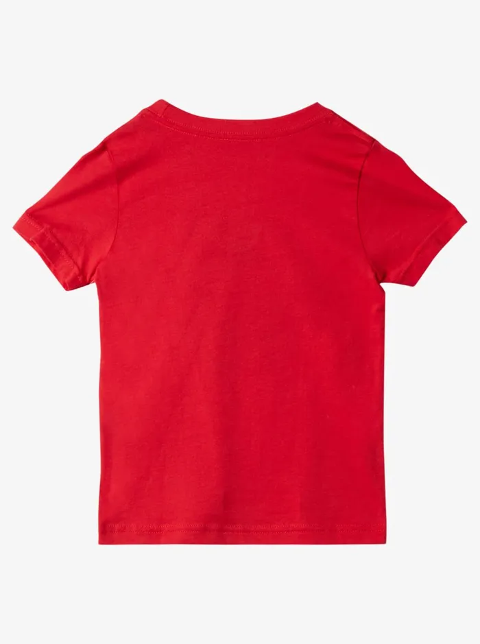 Boys Quiksilver Tees Boy039s 27 Home Of The Wave TShirt High Risk Red