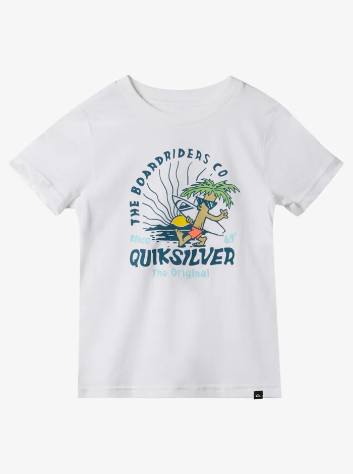 Boys Quiksilver Tees Boy039s 27 Peaceful Mind TShirt White