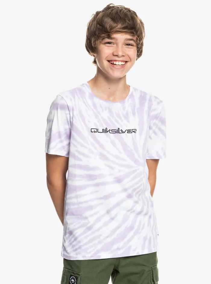Boys Quiksilver Tees Boy039s 816 Omni TShirt White Boys Quiksilver Tees Boy039s 816 Omni TShirt White