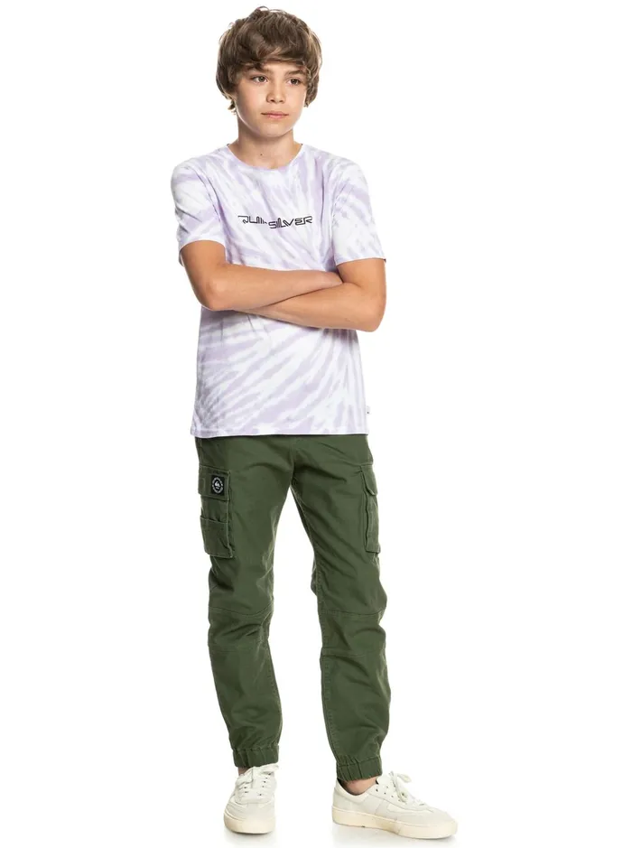 Boys Quiksilver Tees Boy039s 816 Omni TShirt White Boys Quiksilver Tees Boy039s 816 Omni TShirt White
