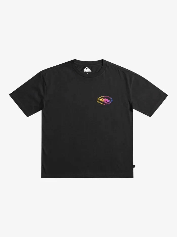 Boys Quiksilver Tees Boy039s 816 Radical Flag TShirt Black