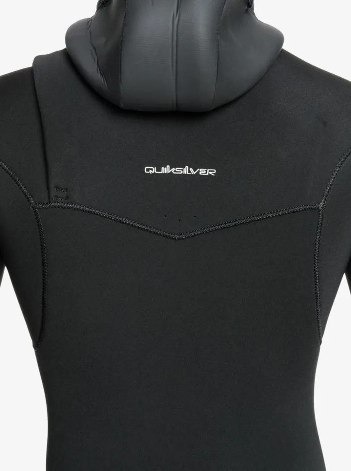 Boys Quiksilver Wetsuits Boy039s 816 43mm Everyday Sessions Hooded Chest Zip Wetsuit Black Boys Quiksilver Wetsuits Boy039s 816 43mm Everyday Sessions Hooded Chest Zip Wetsuit Black