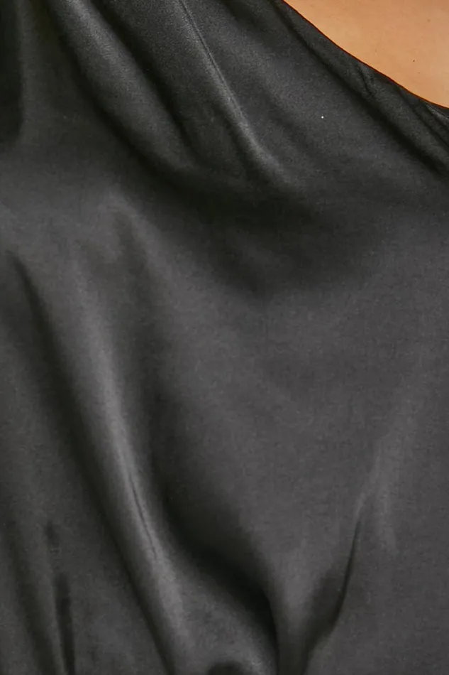 Bridie Bodysuit 8211 One Shoulder Bodysuit In Black Women Showpo Tops