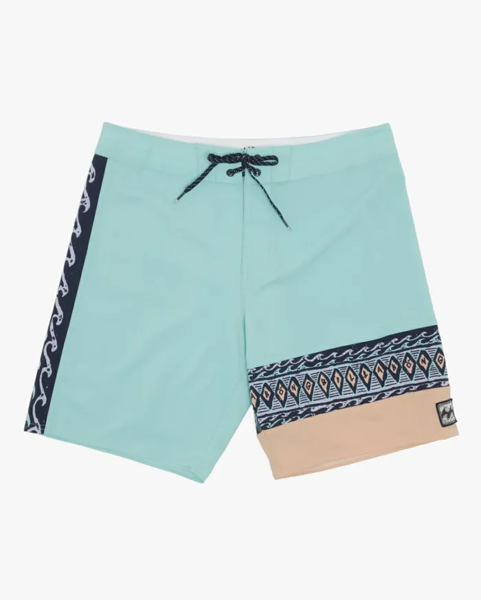 Burleigh Pro Performance 19034 Boardshorts Minty Men Billabong Performance Boardshorts