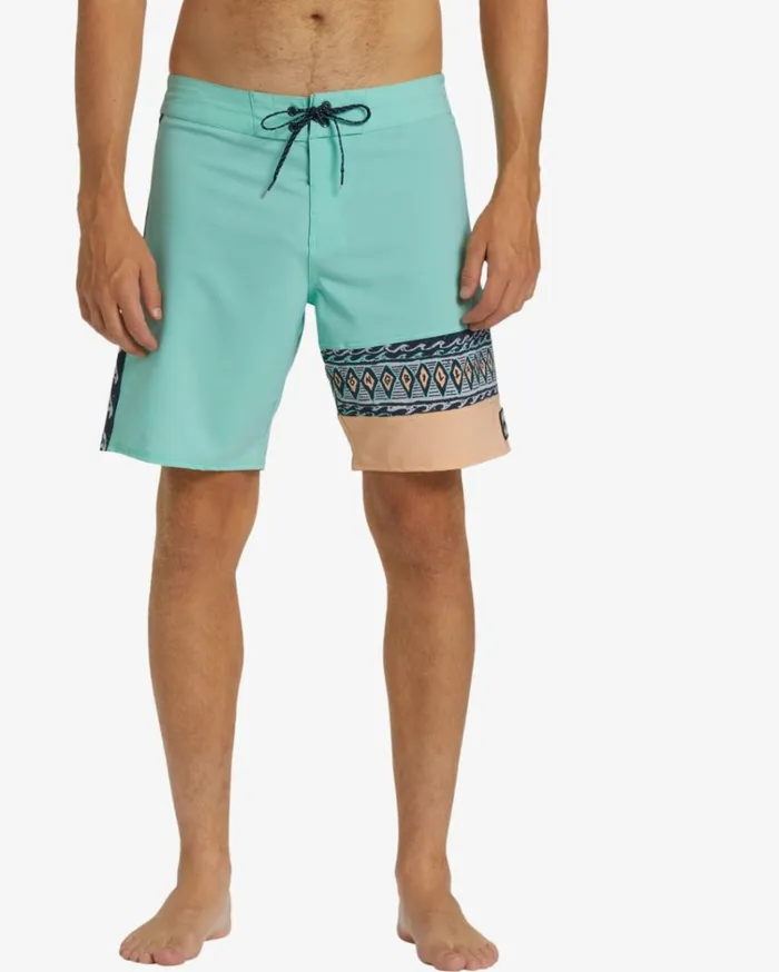 Burleigh Pro Performance 19034 Boardshorts Minty Men Billabong Performance Boardshorts
