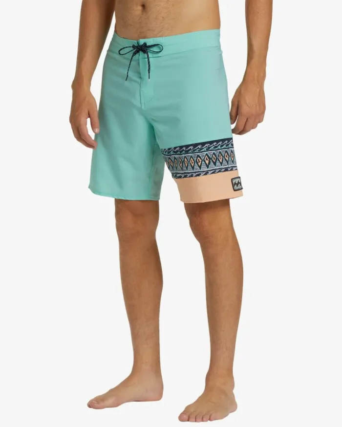 Burleigh Pro Performance 19034 Boardshorts Minty Men Billabong Performance Boardshorts