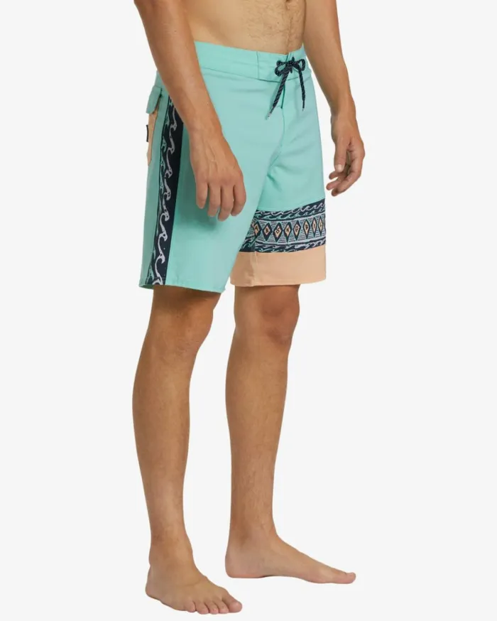 Burleigh Pro Performance 19034 Boardshorts Minty Men Billabong Performance Boardshorts