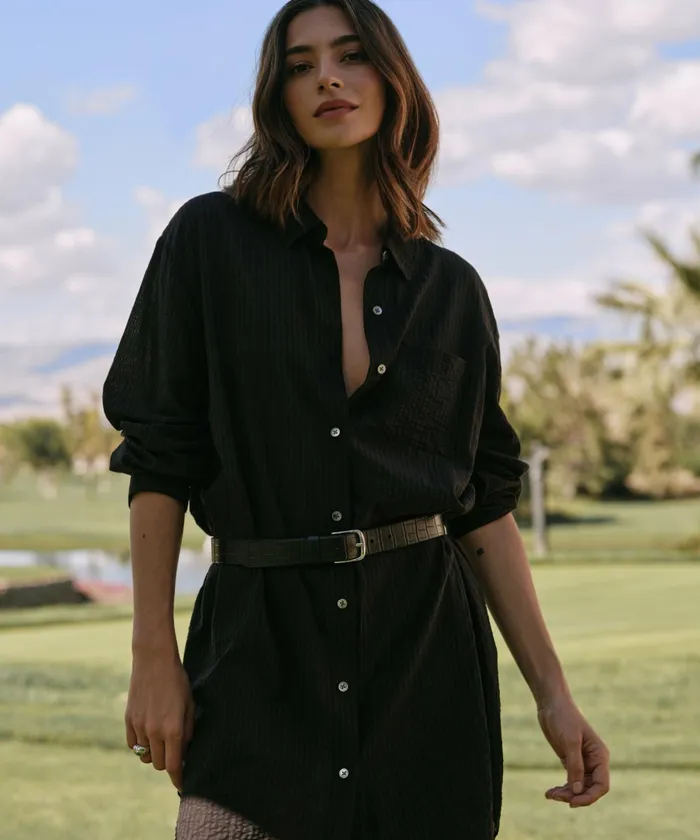 ButtonUps Women Jenni Kayne Beach Shirt Black