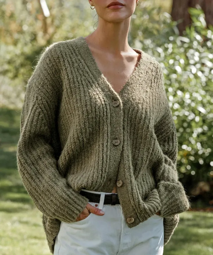 Cardigans Women Jenni Kayne Cocoon Cardigan Olive