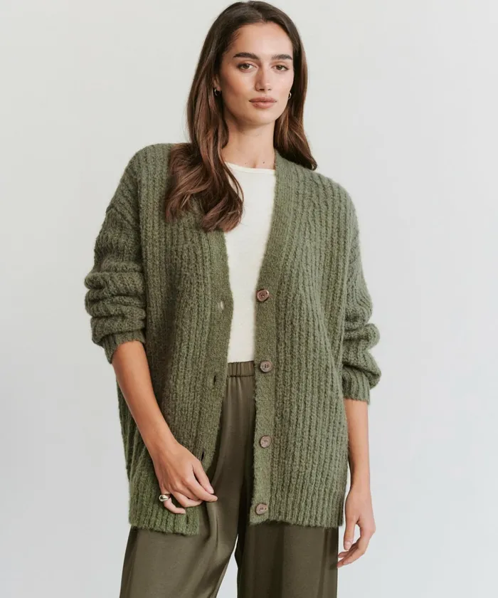 Cardigans Women Jenni Kayne Cocoon Cardigan Olive