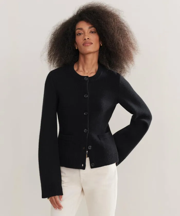 Cardigans Women Jenni Kayne Cooper Cardigan Black Black