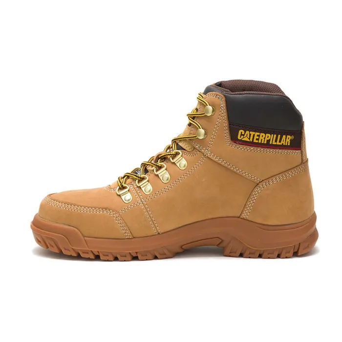 Cat Footwear Boots Men039s Outline Steel Toe Work Boot Honey Reset 8211 Men