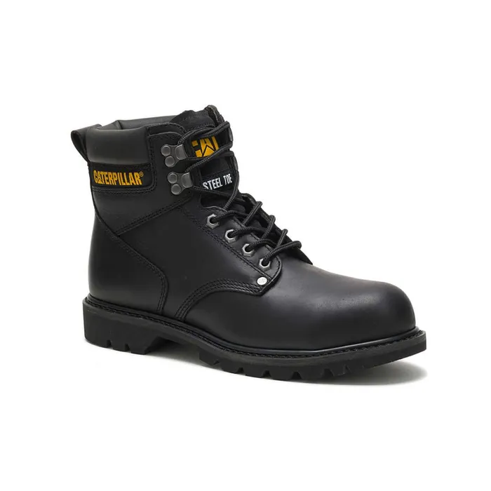 Cat Footwear Boots Men039s Second Shift Steel Toe Work Boot Black 8211 Men