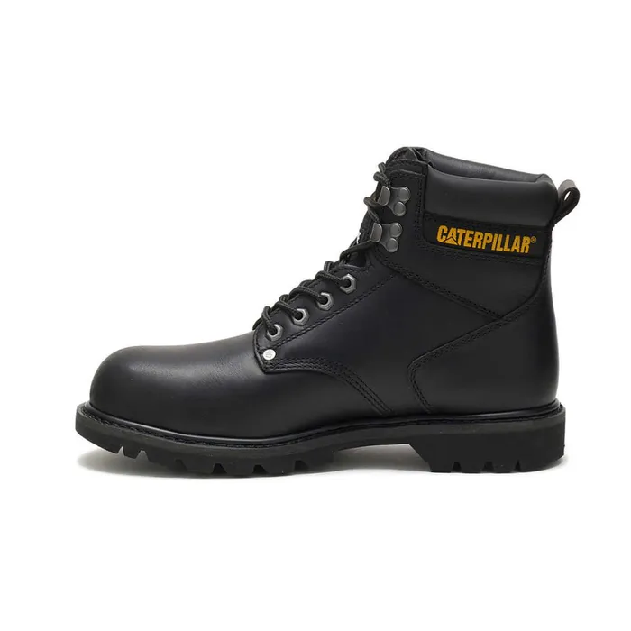 Cat Footwear Boots Men039s Second Shift Steel Toe Work Boot Black 8211 Men