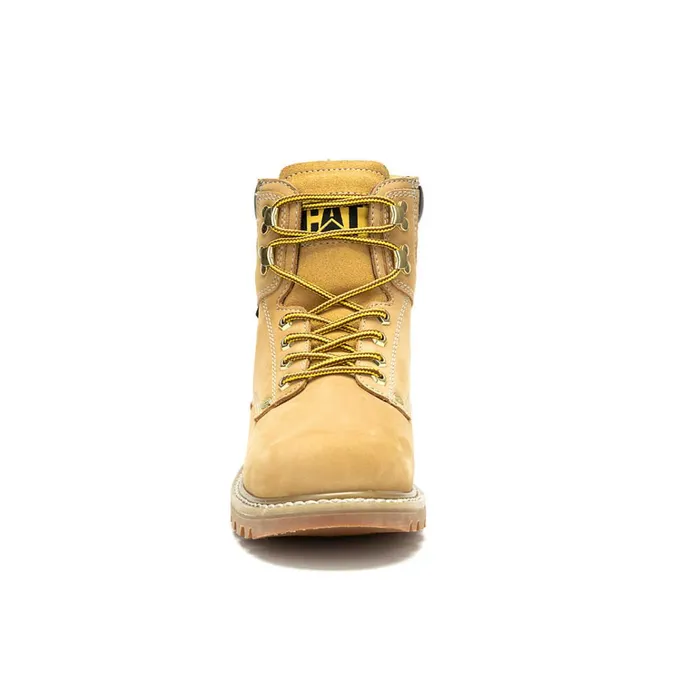 Cat Footwear Boots Men039s Second Shift Waterproof Work Boot Honey Reset 8211 Men