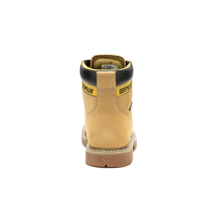 Cat Footwear Boots Men039s Second Shift Waterproof Work Boot Honey Reset 8211 Men
