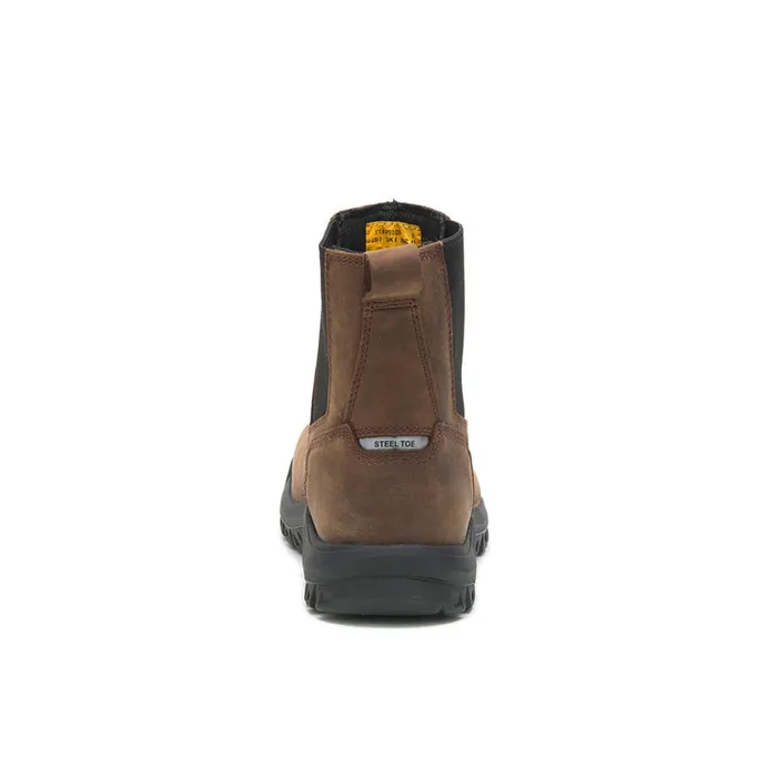 Cat Footwear Steel Toe Men039s Wheelbase Steel Toe Work Boot Clay 8211 Men