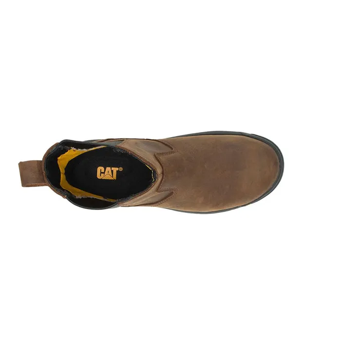 Cat Footwear Steel Toe Men039s Wheelbase Steel Toe Work Boot Clay 8211 Men