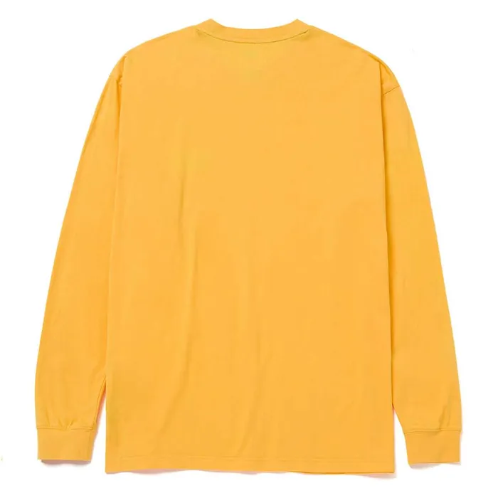 Cat Footwear Tops and Outerwear Men039s Trademark Banner Long Sleeve Tee Yellow 8211 Men