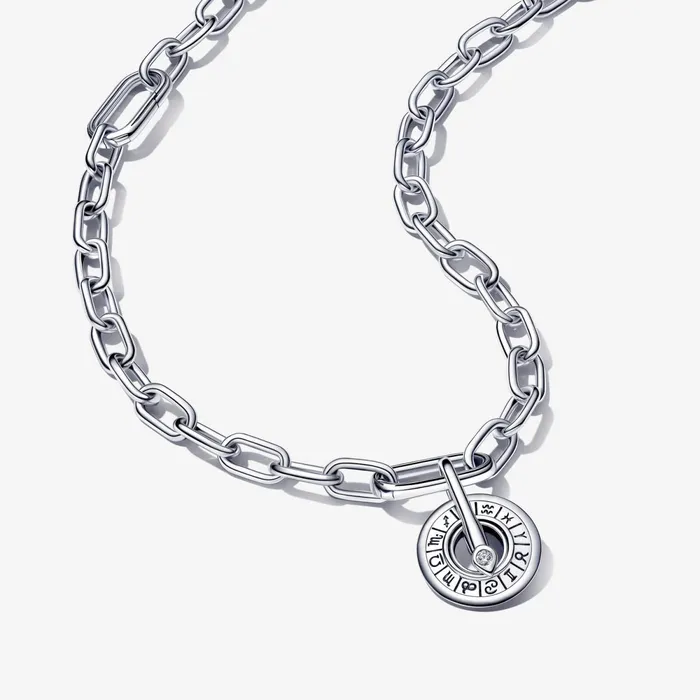 Chain Necklaces Women Pandora Online ME Zodiac Wheel Medallion Charm And Necklace Set