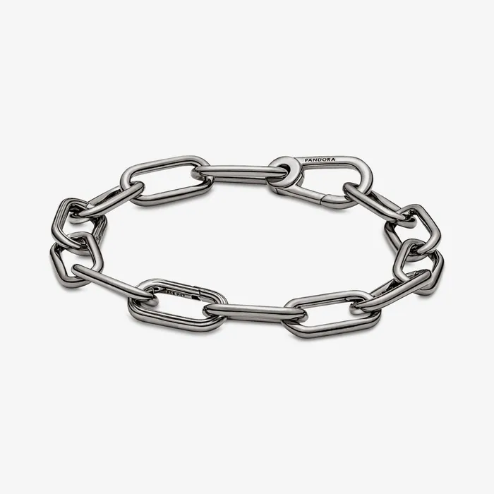 Chains Women Pandora Online ME MediumLink Chain Bracelet Ruthenium Plated