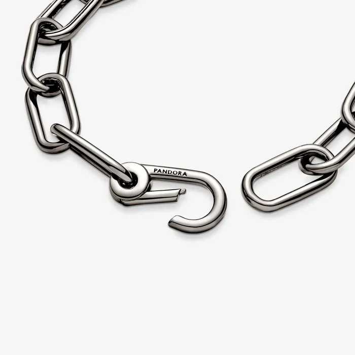 Chains Women Pandora Online ME MediumLink Chain Bracelet Ruthenium Plated