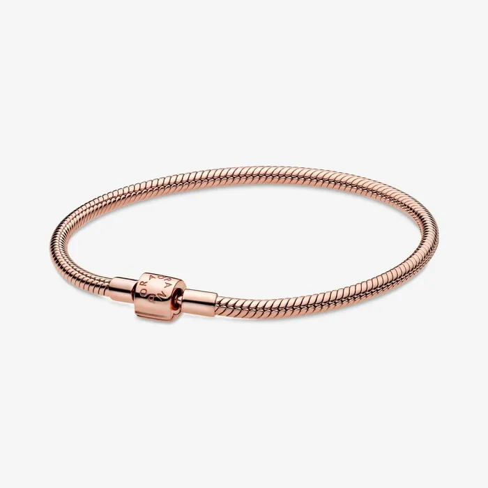 Chains Women Pandora Online Moments Barrel Clasp Snake Chain Bracelet