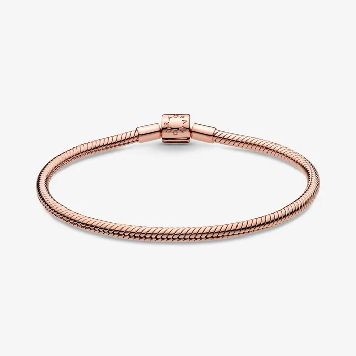 Chains Women Pandora Online Moments Barrel Clasp Snake Chain Bracelet