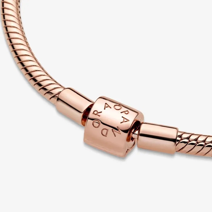 Chains Women Pandora Online Moments Barrel Clasp Snake Chain Bracelet