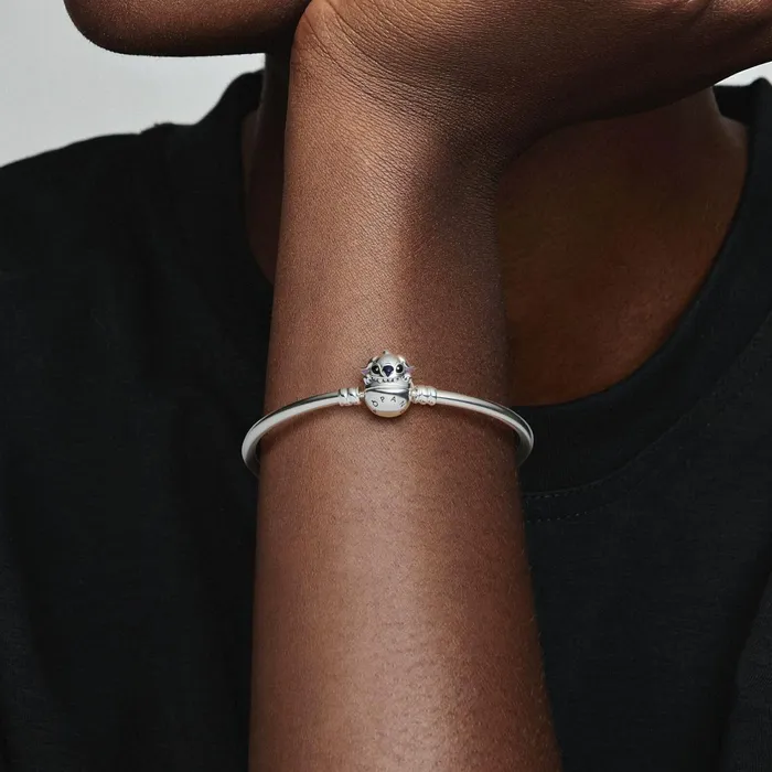 Charm Bracelets Women Pandora Online Moments Disney Stitch Biting Clasp Bangle