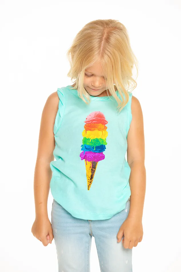 Chaser Brand Dresses and Skirts Girls Every Scoop Tank