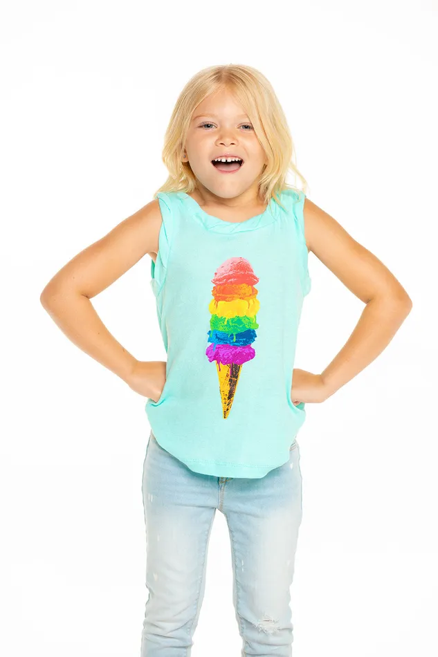 Chaser Brand Dresses and Skirts Girls Every Scoop Tank
