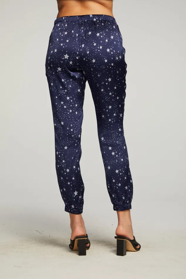 Chaser Brand Stretch Silky Basics Relaxed Jogger Womens Loungewear