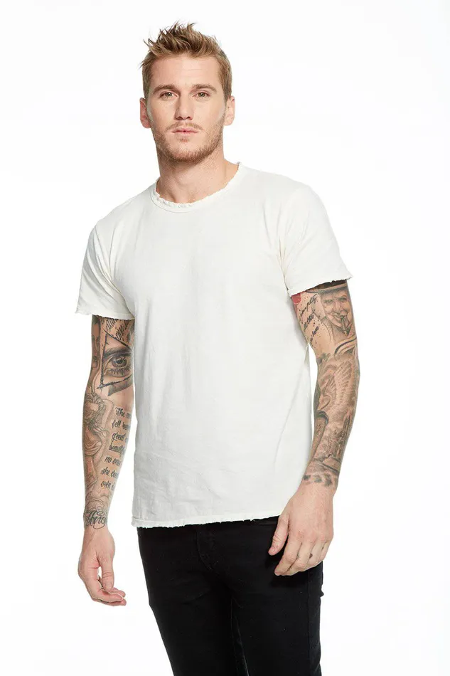 Chaser Brand Tops Mens COTTON CREW NECK TEE